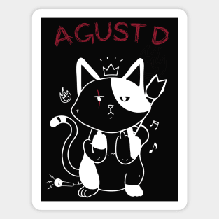 Agust D BTS Suga Min Yoongi CAT Magnet